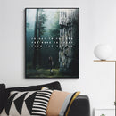 Modern Wall Decor Canvas Inspirational Quotes Painting Wall Art Poster Hit