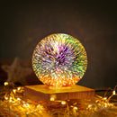 USB 3D Firework Crystals Ball Night Light  Plug In Romantic Star LED Night Light Christmas Lights Christmas Home Decorations
