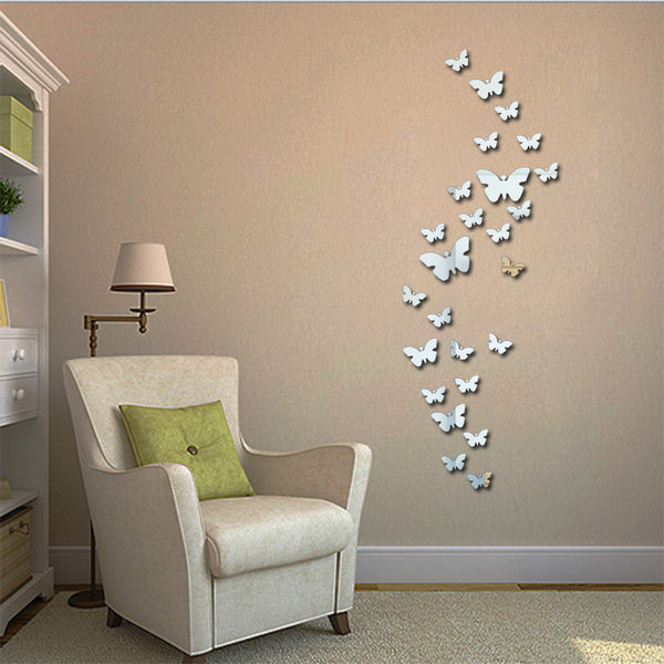 Butterfly Mirror Wall Sticker