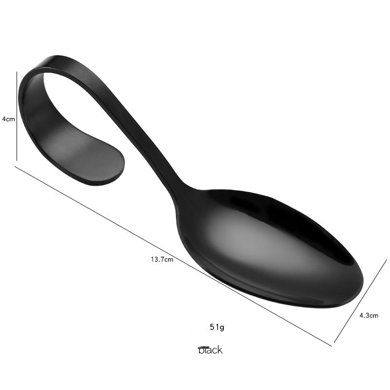 Stainless steel serving spoon cutlery