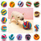 Foldable Dog Snuffle Ball Dog Training Toys Increase IQ Pet Cat Training Games Feeding Intelligence Toy