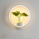 Decorative Wall Lamp With Planting Basket