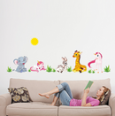 WAll art sticker Kids room animals