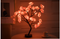 Rose Flower Lamp USB Battery Operated LED Table Lamp Bonsai Tree Night Lights Garland Bedroom Decoration Lights Home Decor