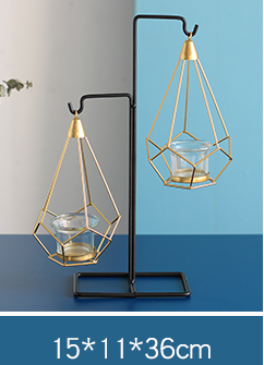 Geometric Lantern Candle Holder