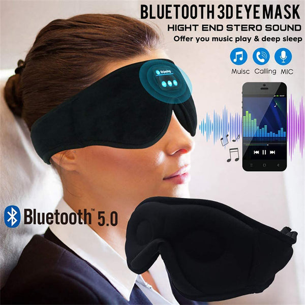Wireless Call Stereo Music Blackout Sleep Eye Mask