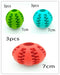 Pet Slow Feeder Dog Toy Cute Funny Rubber Dog Ball Toy