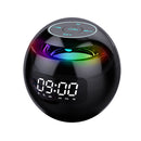 New Portable Wireless Alarm Clock Bluetooth Speaker