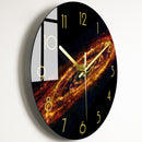 Luxury Silent Wall Clock Living Room Glass Clocks Wall