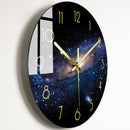 Luxury Silent Wall Clock Living Room Glass Clocks Wall