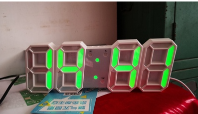 3D Luminous LED Digital Clock