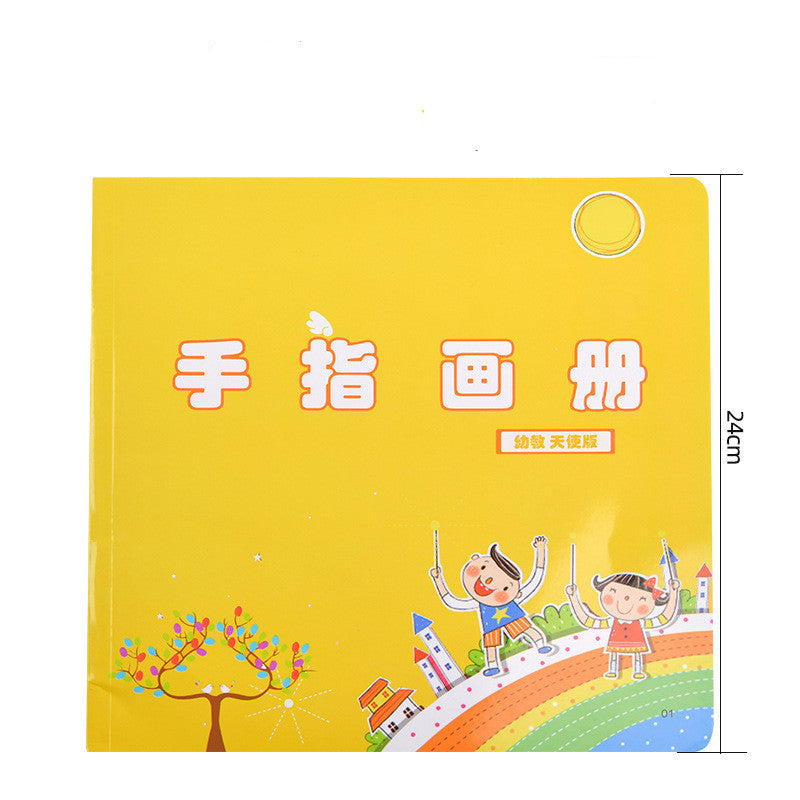 New Hot Selling Kindergarten Finger Print Mud Non-toxic Washable Pigment