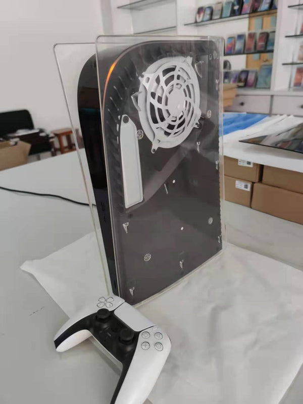 Transparent Hard Shell Case for PS5