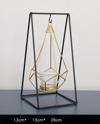 Geometric Lantern Candle Holder