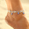 Foot jewelry bead chain beach anklet