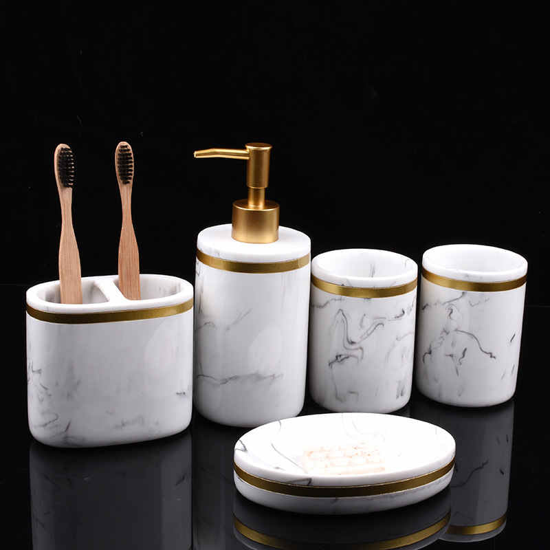 Marble Home Hotel Bathroom Amenities Kit