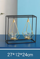 Geometric Lantern Candle Holder