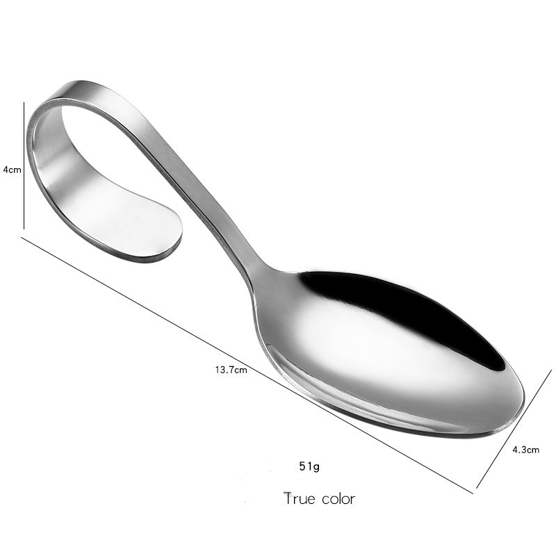 Stainless steel serving spoon cutlery