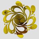 Fashion mirror wall clock