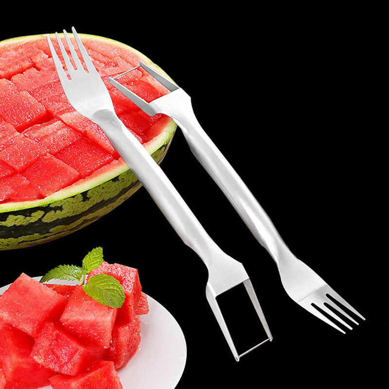 2 In 1 Watermelon Fork Slicer