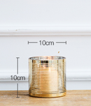 Golden Glass Candle Stand