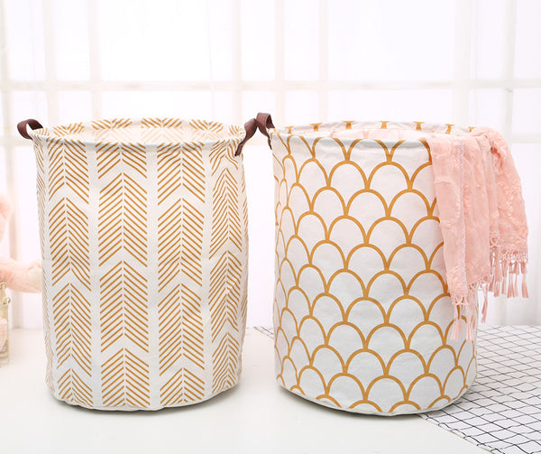 Fabric laundry basket