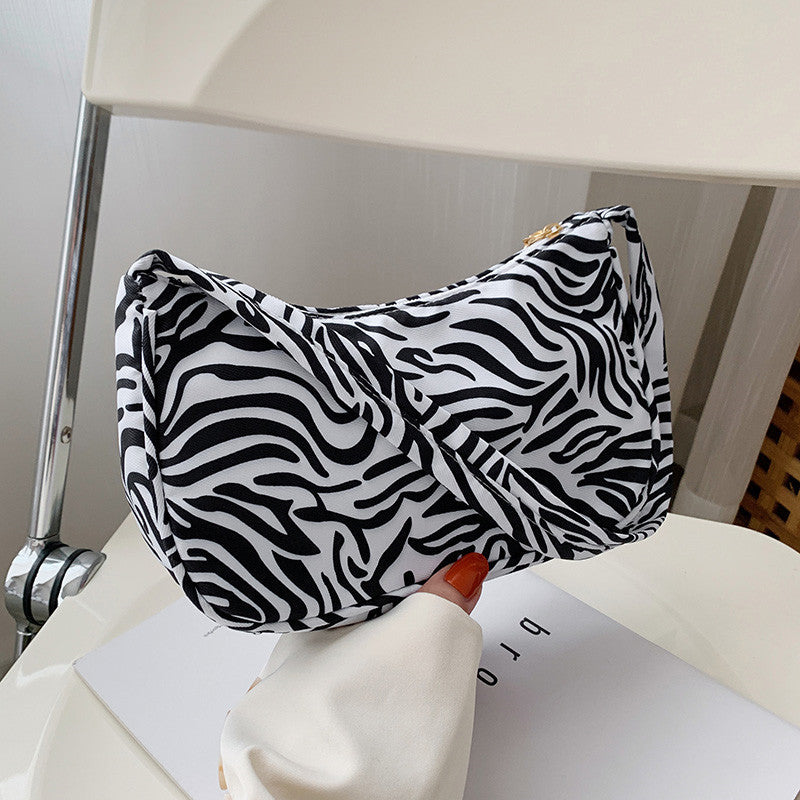 Printed Pattern Underarm Bag