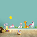 WAll art sticker Kids room animals