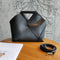 Leather Woven Handbag