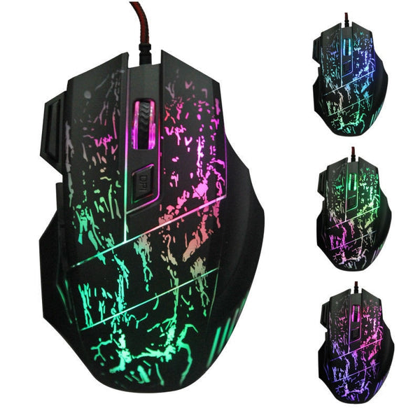 Cyberpunk Gaming Mouse