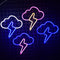 Led Cloud Lightning Neon Light Creative Wall Hanging