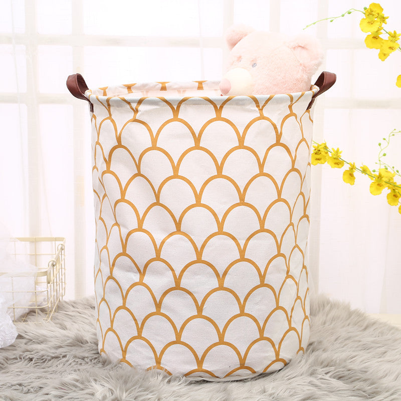 Fabric laundry basket