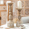 Retro Moroccan Light Luxury Homestay Resin Candle Holder