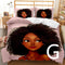 Afro Girl Bedding Set