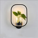 Decorative Wall Lamp With Planting Basket