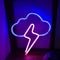 Led Cloud Lightning Neon Light Creative Wall Hanging