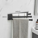 Nordic Bathroom Non-perforated Towel Rack Bathroom