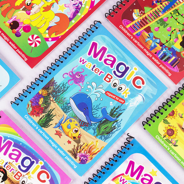 Children's Creative Magic  Water Painting Book