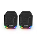 Gaming Wired Mini Stereo Computer Small Speaker