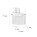 Household Plastic Laundry Powder Storage Box Bucket Sealed Lid Container