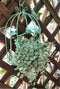 Nordic Ornament Birdcage Wall Hanging Flower Stand Retro Iron Art