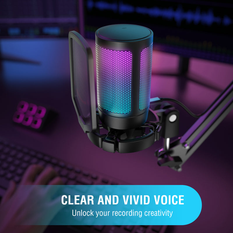 Condenser USB Microphone For Gaming