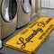 Non-slip floor mat for laundry room