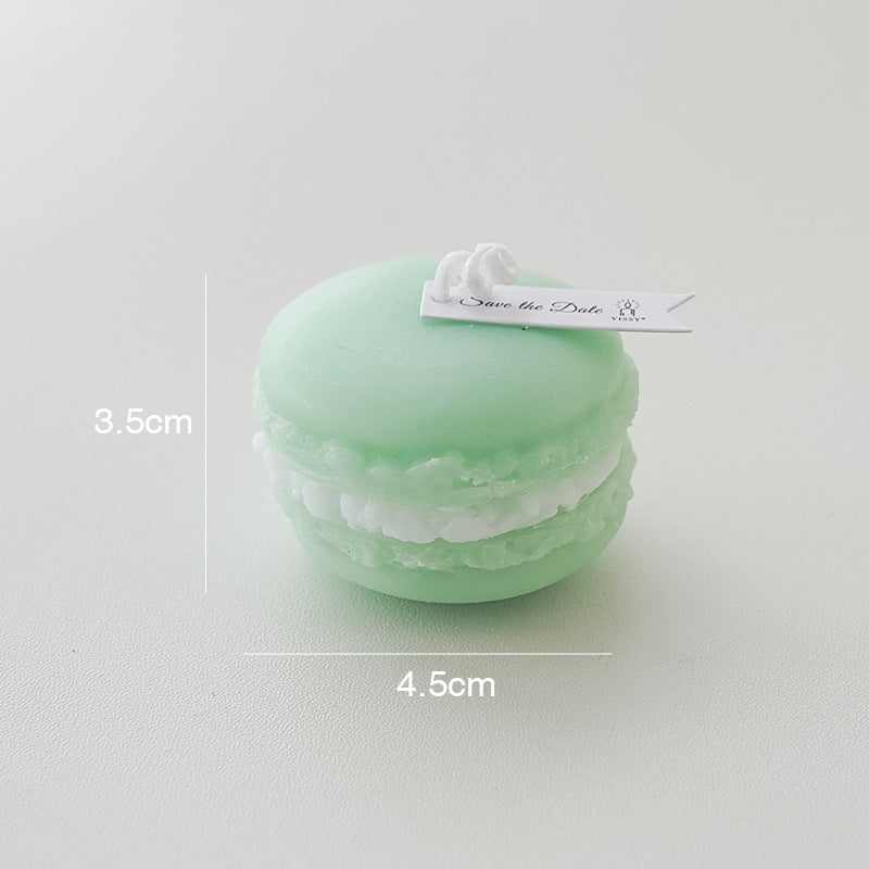 Macaron Scented Candle Photo Props