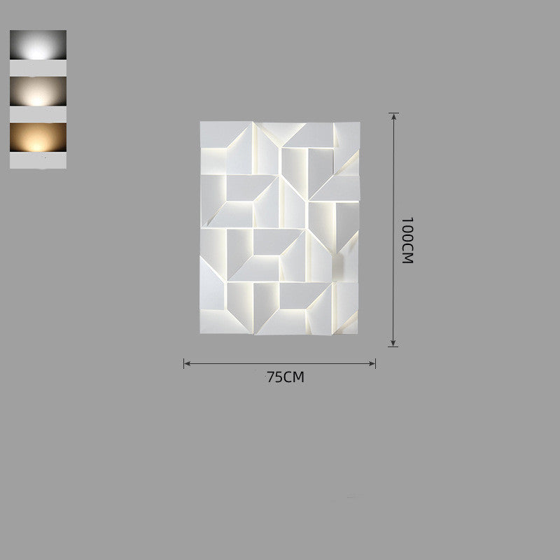 Creative Wall Lamp Nordic Art Living Room Background