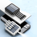 Four Line Solar Power Charging Bank