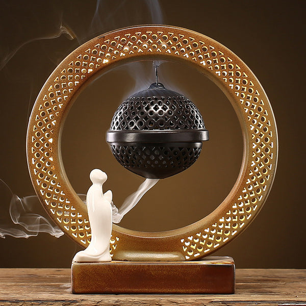 Creative Hanging Backflow Incense Burner