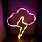 Led Cloud Lightning Neon Light Creative Wall Hanging