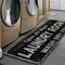 Non-slip floor mat for laundry room