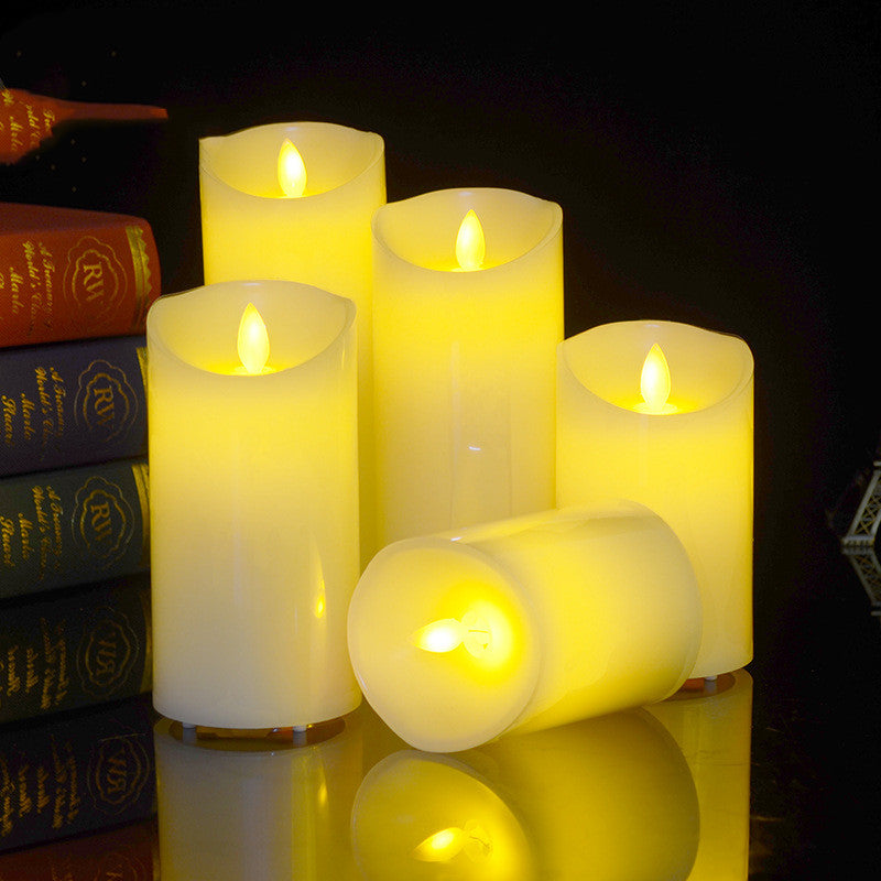 Electronic Candle Light Confession Christmas Led Candle Home Soft Decoration Script To Kill Props